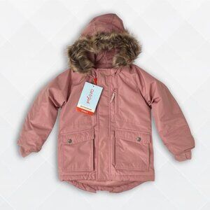 💗 Cat & Jack Parka Jacket with Faux Fur Hood – Size 4T | NWT 💗 - KDS-1000024